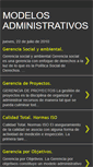Mobile Screenshot of modelosadministrativos2010.blogspot.com