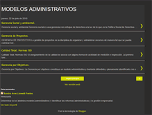 Tablet Screenshot of modelosadministrativos2010.blogspot.com