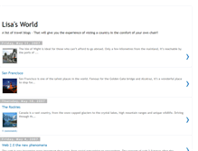 Tablet Screenshot of lisaworld-lisa.blogspot.com