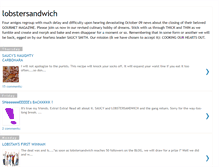 Tablet Screenshot of lobstersandwich.blogspot.com