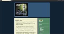 Desktop Screenshot of konquistandoelmundo.blogspot.com