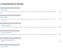 Tablet Screenshot of konquistandoelmundo.blogspot.com