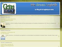 Tablet Screenshot of greenlogistik.blogspot.com