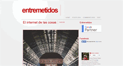 Desktop Screenshot of entremetidosdos.blogspot.com