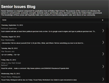 Tablet Screenshot of mrhseniorissues.blogspot.com