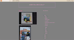 Desktop Screenshot of amstramscrap.blogspot.com