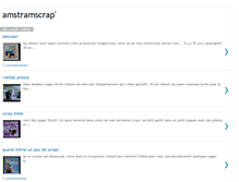 Tablet Screenshot of amstramscrap.blogspot.com