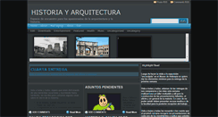 Desktop Screenshot of historiayarquitectura.blogspot.com