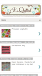 Mobile Screenshot of itsquilted.blogspot.com