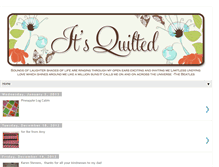 Tablet Screenshot of itsquilted.blogspot.com