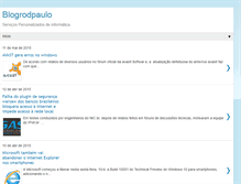 Tablet Screenshot of blogrodpaulo.blogspot.com