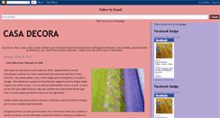 Desktop Screenshot of casa-decora.blogspot.com