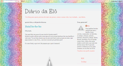 Desktop Screenshot of diariodaelo.blogspot.com