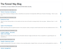Tablet Screenshot of fennelway.blogspot.com