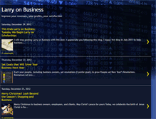 Tablet Screenshot of larryonbusiness.blogspot.com