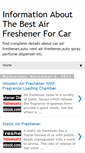 Mobile Screenshot of carairfreshenersguidelover.blogspot.com