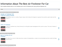 Tablet Screenshot of carairfreshenersguidelover.blogspot.com