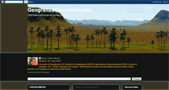 Desktop Screenshot of geografiaegeoinformacao.blogspot.com