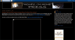 Desktop Screenshot of honeyimhomepress.blogspot.com