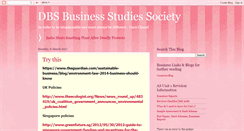 Desktop Screenshot of dbsbusiness.blogspot.com