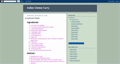 Desktop Screenshot of cheesecurry.blogspot.com