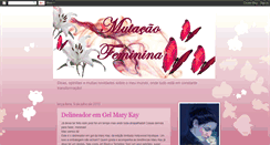 Desktop Screenshot of mutacaofeminina.blogspot.com