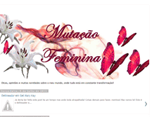 Tablet Screenshot of mutacaofeminina.blogspot.com