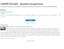 Tablet Screenshot of confidisiciliani.blogspot.com