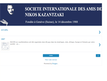 Tablet Screenshot of amis-kazantzaki.blogspot.com