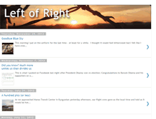 Tablet Screenshot of leftofrightsite.blogspot.com