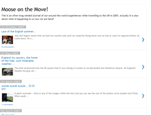 Tablet Screenshot of mooseonthemove.blogspot.com