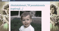 Desktop Screenshot of anielskidomek.blogspot.com