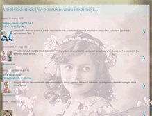 Tablet Screenshot of anielskidomek.blogspot.com