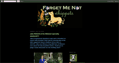 Desktop Screenshot of forgetmenotwhippets.blogspot.com
