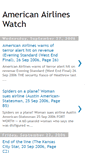 Mobile Screenshot of american-airlines-watch.blogspot.com