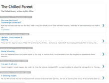 Tablet Screenshot of chilledparent.blogspot.com