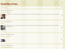 Tablet Screenshot of misqueridasprimas.blogspot.com