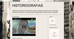 Desktop Screenshot of historiografias.blogspot.com