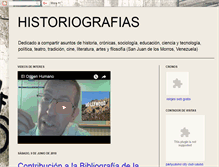 Tablet Screenshot of historiografias.blogspot.com