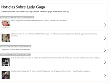 Tablet Screenshot of ladygageros.blogspot.com