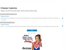 Tablet Screenshot of cheesecalories.blogspot.com