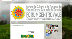 Desktop Screenshot of forumcentrovale.blogspot.com