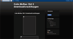 Desktop Screenshot of colinmcraedirt3.blogspot.com