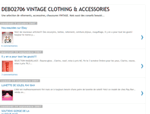 Tablet Screenshot of debo2706vintageclothing.blogspot.com