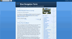 Desktop Screenshot of bluebungalowfarm.blogspot.com