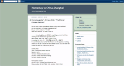 Desktop Screenshot of homestayshanghai.blogspot.com