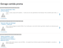 Tablet Screenshot of estragocomidapronta.blogspot.com