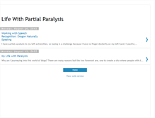 Tablet Screenshot of partiallife.blogspot.com