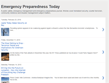 Tablet Screenshot of preparednesstoday.blogspot.com