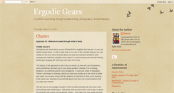 Desktop Screenshot of ergodicgears.blogspot.com